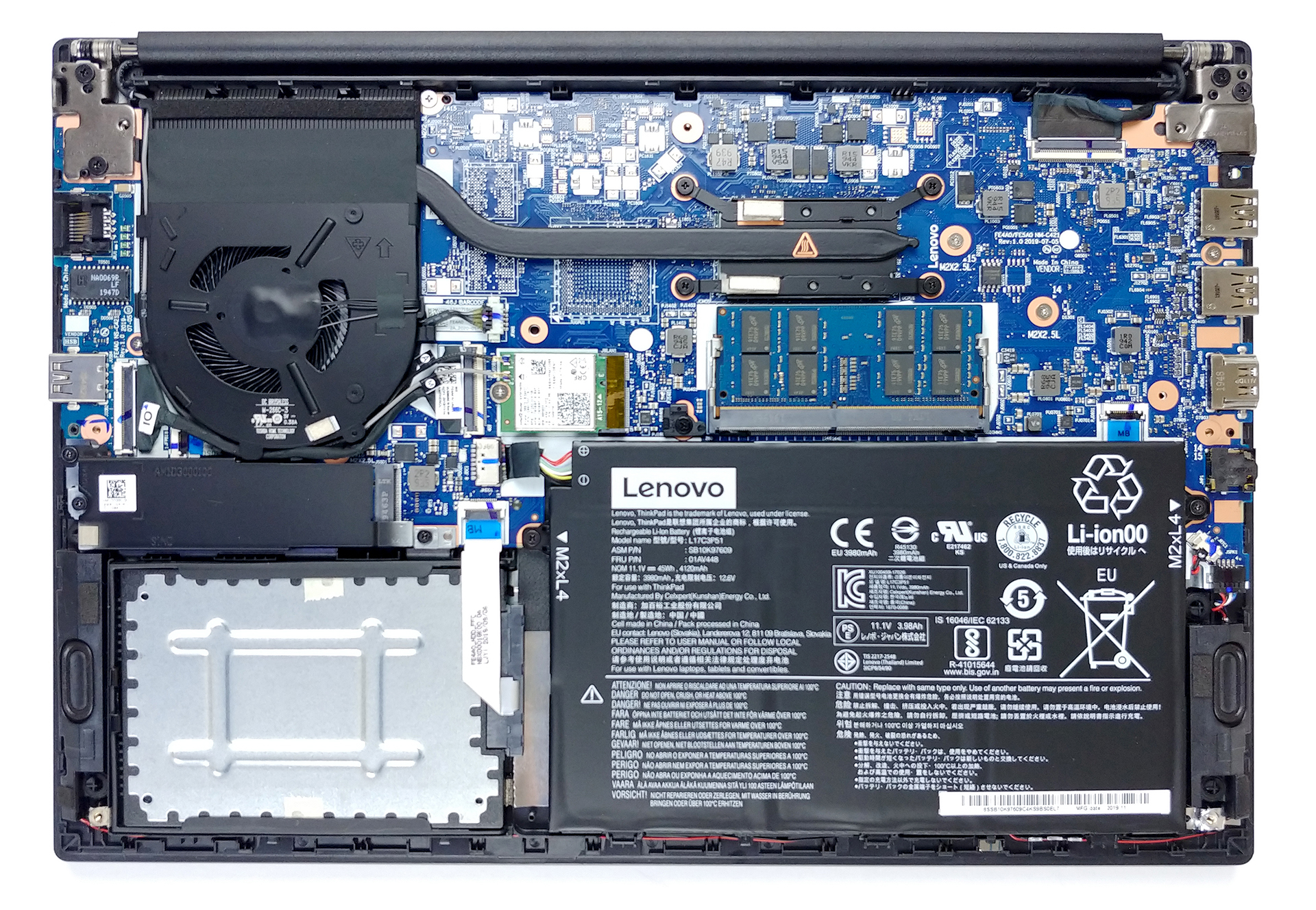 How to replace and fix Lenovo ThinkPad E14 Gen 1 20RA 20RB backlit Canadian French CF keyboard (Lenovo ThinkPad E14)